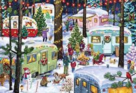 Christmas Camping, Randy Wollenmann (100pcs)