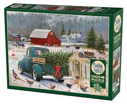 PFG Home For Christmas, Greg Giordano (1000pcs) (Usage/Used - PUZZLES FOR GOOD)