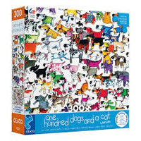 Cent un - chiens et un chat (300 pc surdimensionnés)