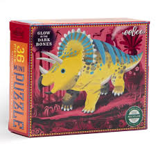 Mini - Triceratops (36pcs) (Glow-in-the-Dark)