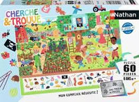 Cherche et Trouve - Au Jardin (60 PC)