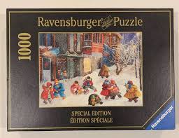 PFG Ravensburger My Snow-Filled Boots, Pauline Paquin (1000pcs) (Usage/Used - PUZZLES FOR GOOD)