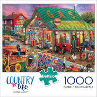 PFG Country Life: Market antique (1000pcs) (utilisation / utilisée - puzzles pour de bon)