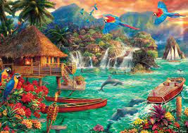 PFG Island Life (2000pcs) (Usage/Used - PUZZLES FOR GOOD)