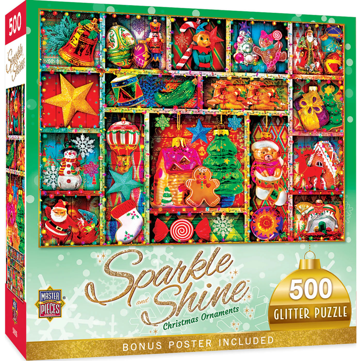 Sparkle & Shine - Christmas Ornaments (500pcs)