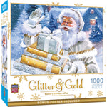 Glitter & Gold - Cadeaux d'or du Père Noël, Richard Macneil (1000pcs)
