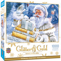 Glitter & Gold - Cadeaux d'or du Père Noël, Richard Macneil (1000pcs)