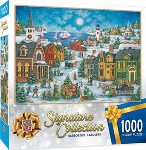 PFG Signature Collection - Harborside Carolers, Bonnie White (1000pcs) (Usage/Used - PUZZLES FOR GOOD)