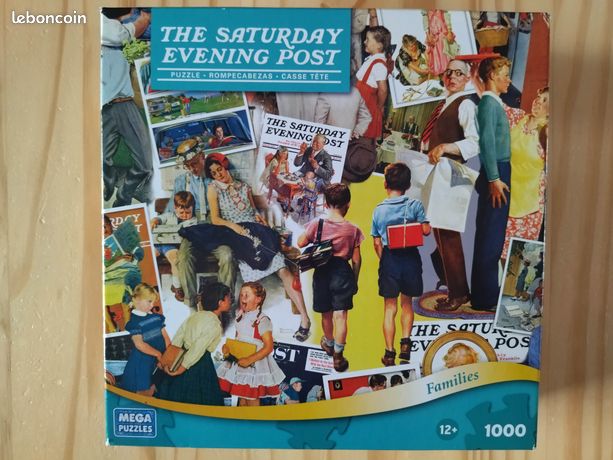 PFG The Saturday Evening Post - Families (Usage/Used - PUZZLES FOR GOOD)