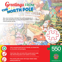 Greetings from the North Pole (550pcs)