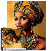 Elegant African Beauty (1000pcs)
