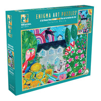 PFG Enigma - A Cat House View (1000pcs) (Usage/Used - PUZZLES FOR GOOD)
