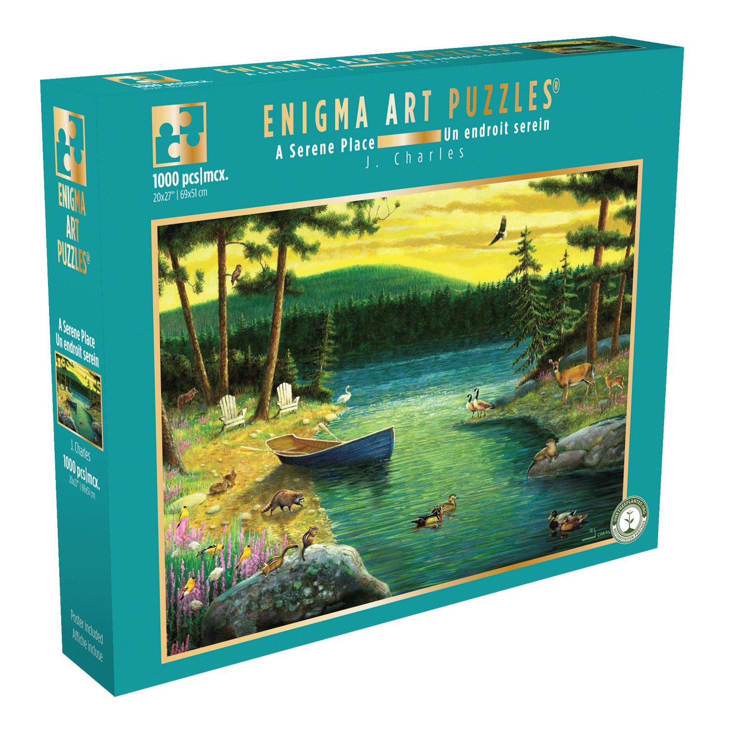 PFG Enigma - A Serene Place (1000pcs) (Usage/Used - PUZZLES FOR GOOD)