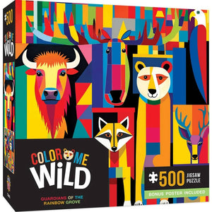 Color Me Wild - Guardians of the Rainbow Grove (500pcs)