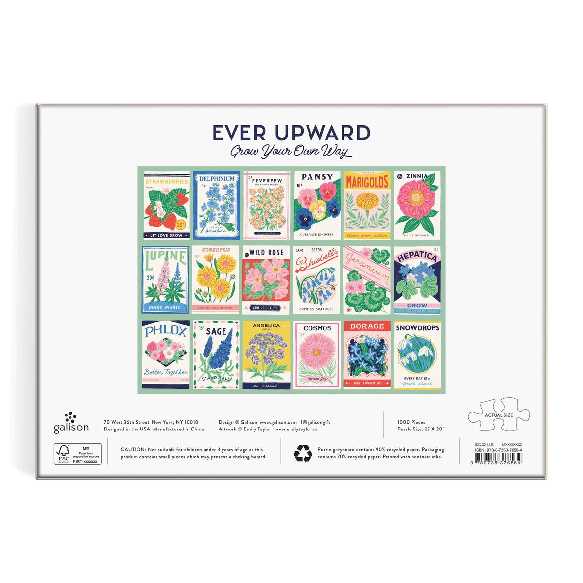 Ever Upward - Grow Your Own Way, Emily Taylor (1000pcs)