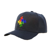 Puzzle Baseball Cap - Dark Blue