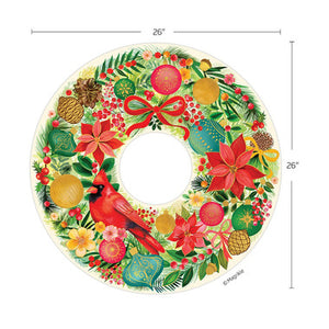 Holiday Wreath (1000pcs) (ROUND)