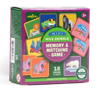 Mini - Memory & Matching Game - Wild Animals