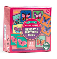 Mini - Memory & Matching Game - Butterflies