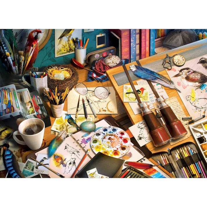 PFG Audubon - Creative Birding (1000pcs) (Usage/Used - PUZZLES FOR GOOD)