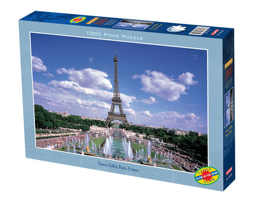 PFG Tour Eiffel, Paris, France (Fluorescent) (Usé/Utilisé - PUZZLES FOR GOOD)