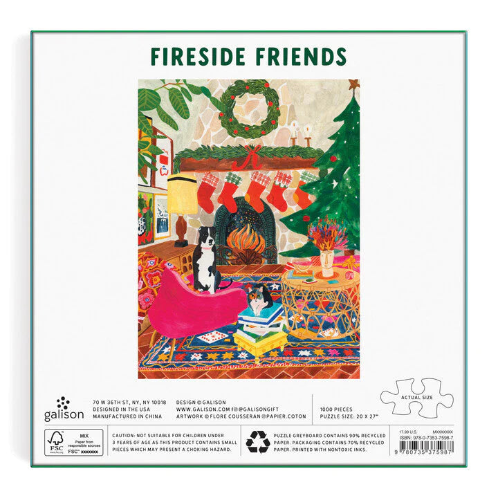 PFG Fireside Friends (1000pcs) (Usage/Used - PUZZLES FOR GOOD)