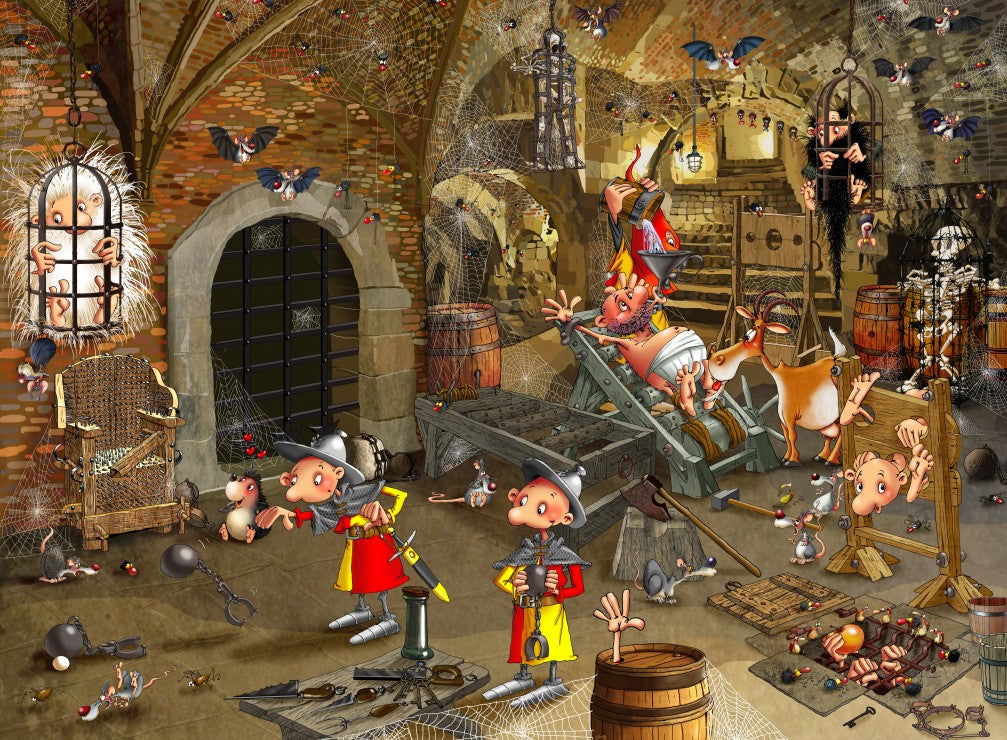 PFG Dungeon, Francois Ruyer (2000pcs) (Usage/Used - PUZZLES FOR GOOD)