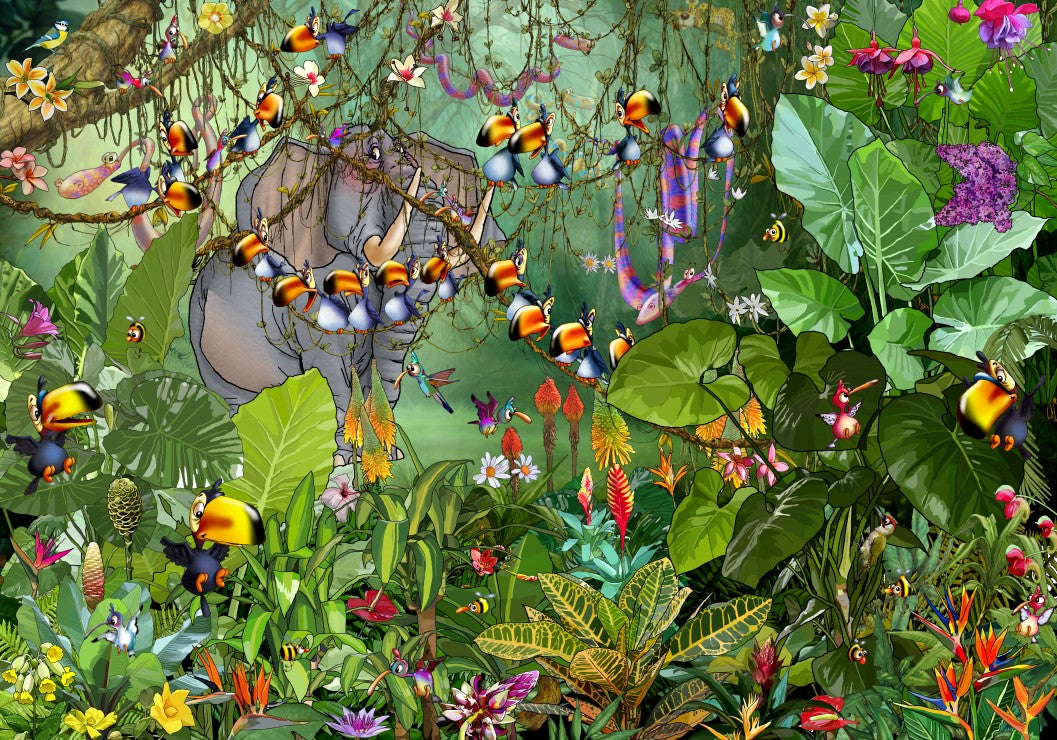 Jungle, Francois Ruyer (1000pcs)