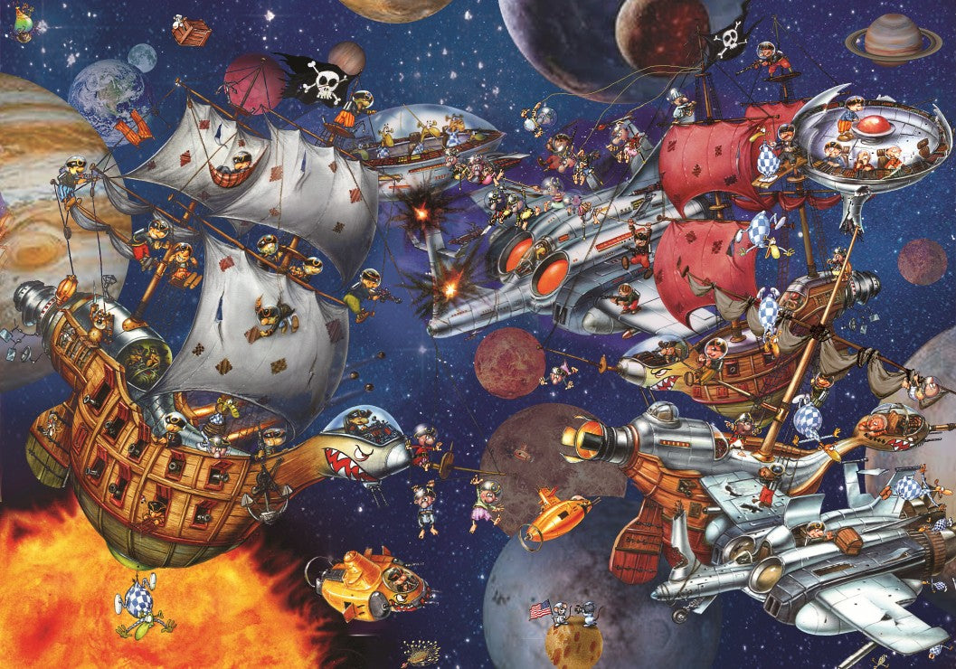 Space Battle, Francois Ruyer (1000pcs)