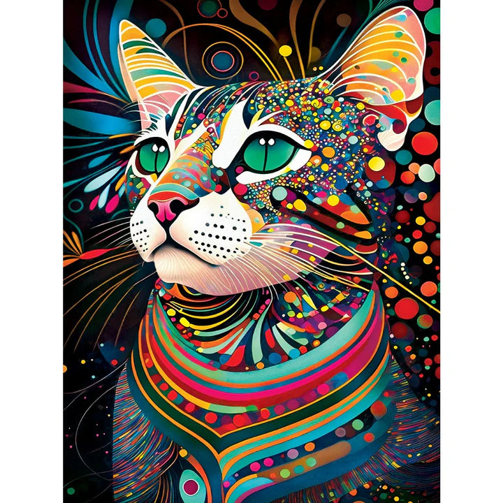 Black Cats - Prismatic Peggy, Peggy Collins (300pcs) (EZ Grip)