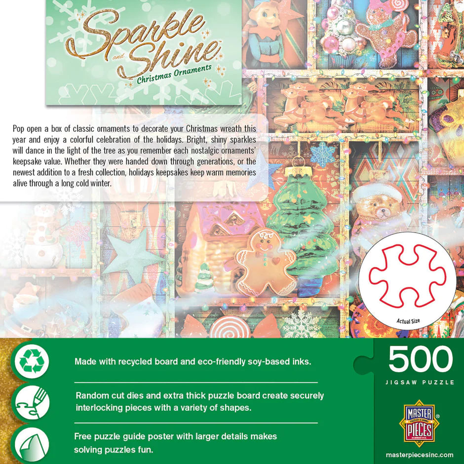 Sparkle & Shine - Christmas Ornaments (500pcs)