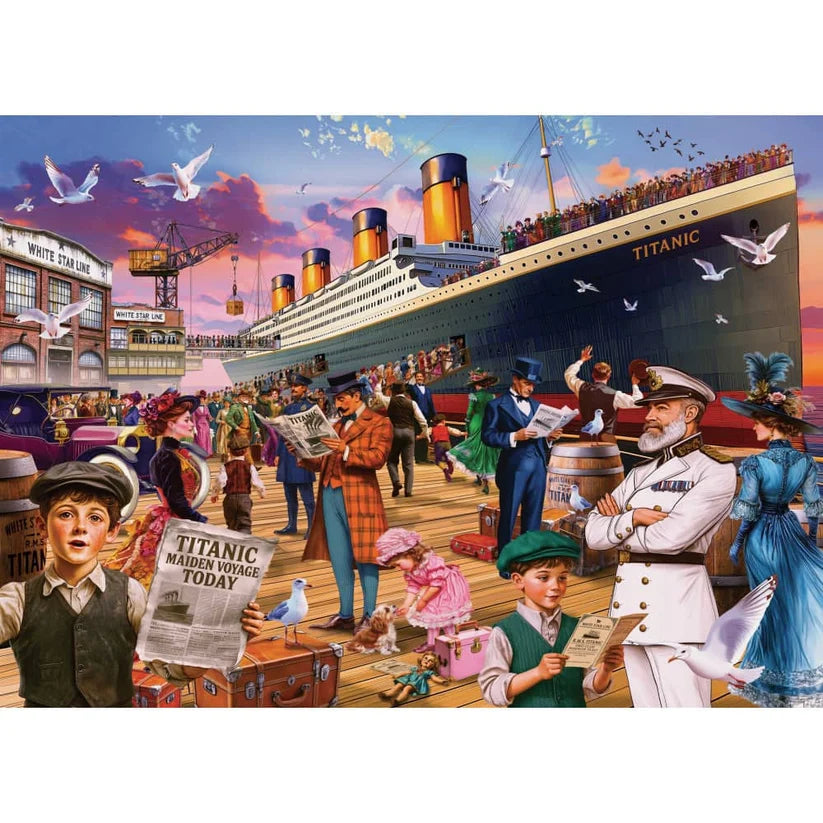 Titanic - The Last Sunrise Ashore (1000pcs)