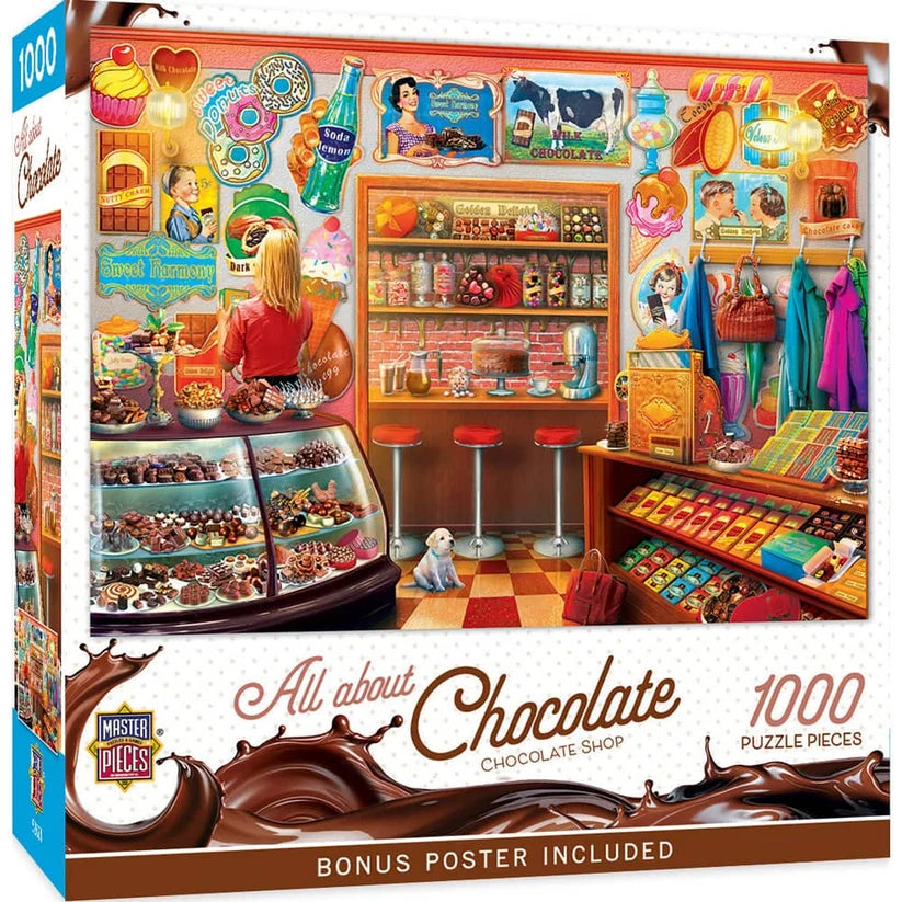 All About Chocolate - Chocolate Shop (1000pcs)