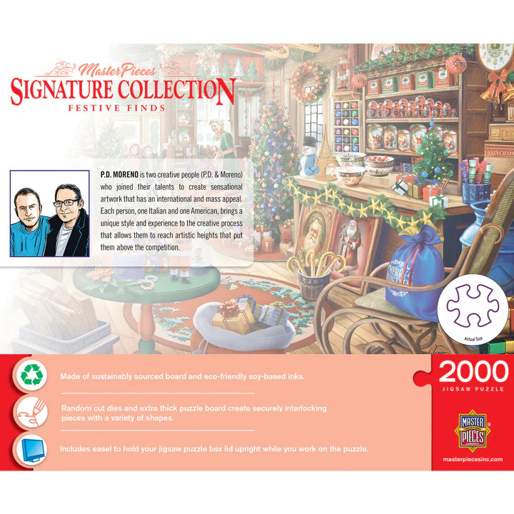 Collection Signature PFG - Trésors festifs, P.D. Moreno (2000 pièces) (Usage/Utilisé - PUZZLES FOR GOOD)