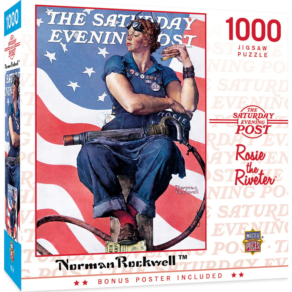 Saturday Evening Post - Rosie the Riveter, Norman Rockwell (1000pcs)