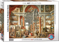 Galerie PFG avec vues de Rome moderne, Panini (utilisation / utilisée - puzzles pour de bon)