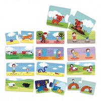 Jeu d'opposés (puzzle éducatif)