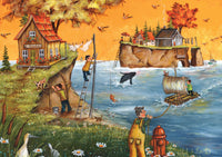 PFG Autumn in Gaspé, Christine Genest (500pcs) (utilisation / utilisée - puzzles pour de bon)