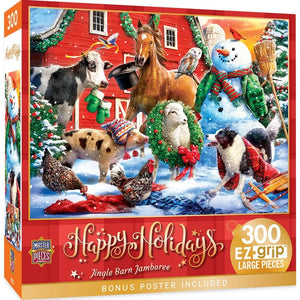 Happy Holidays - Jingle Barn Jamboree (300pcs) (EZ Grip)