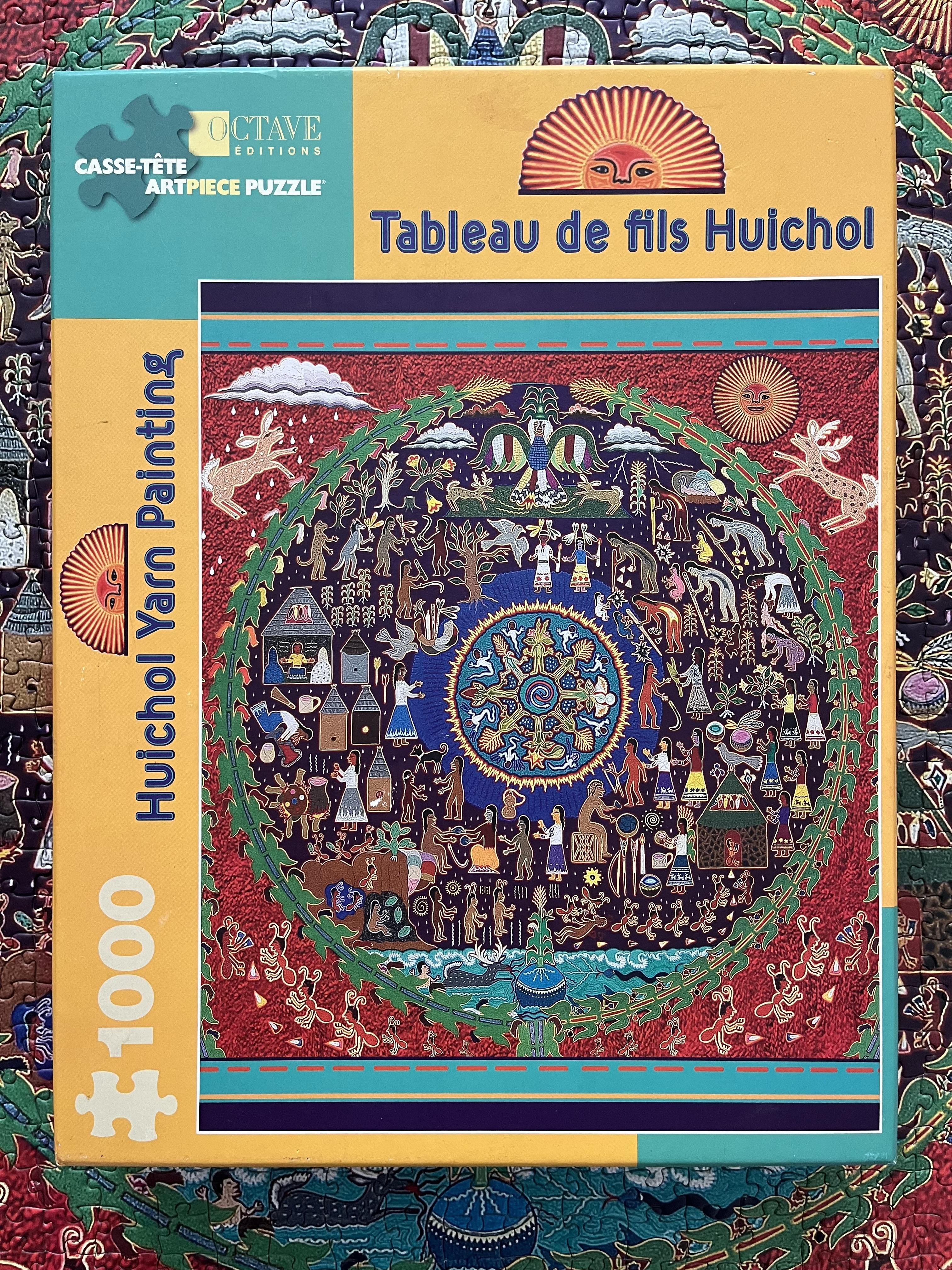 PFG Huichol Yarn Painting (Usage/Used - PUZZLES FOR GOOD)