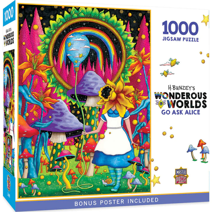 Wonderous Worlds - Go Ask Alice, Hannah Bunzey (1000pcs)