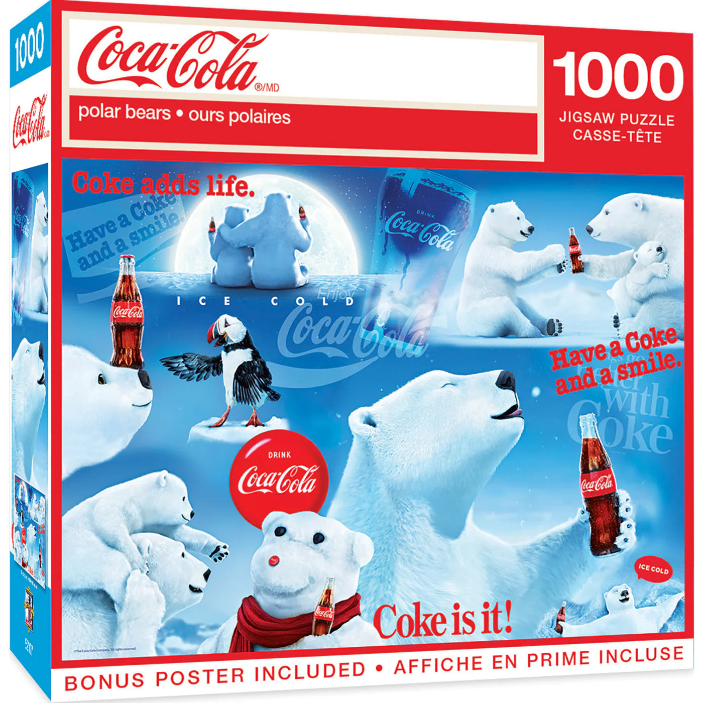 Coca-Cola Holiday - Polar Bears (1000pcs)