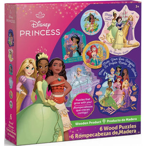 Disney Princesses Multipack (WOOD - Shaped)