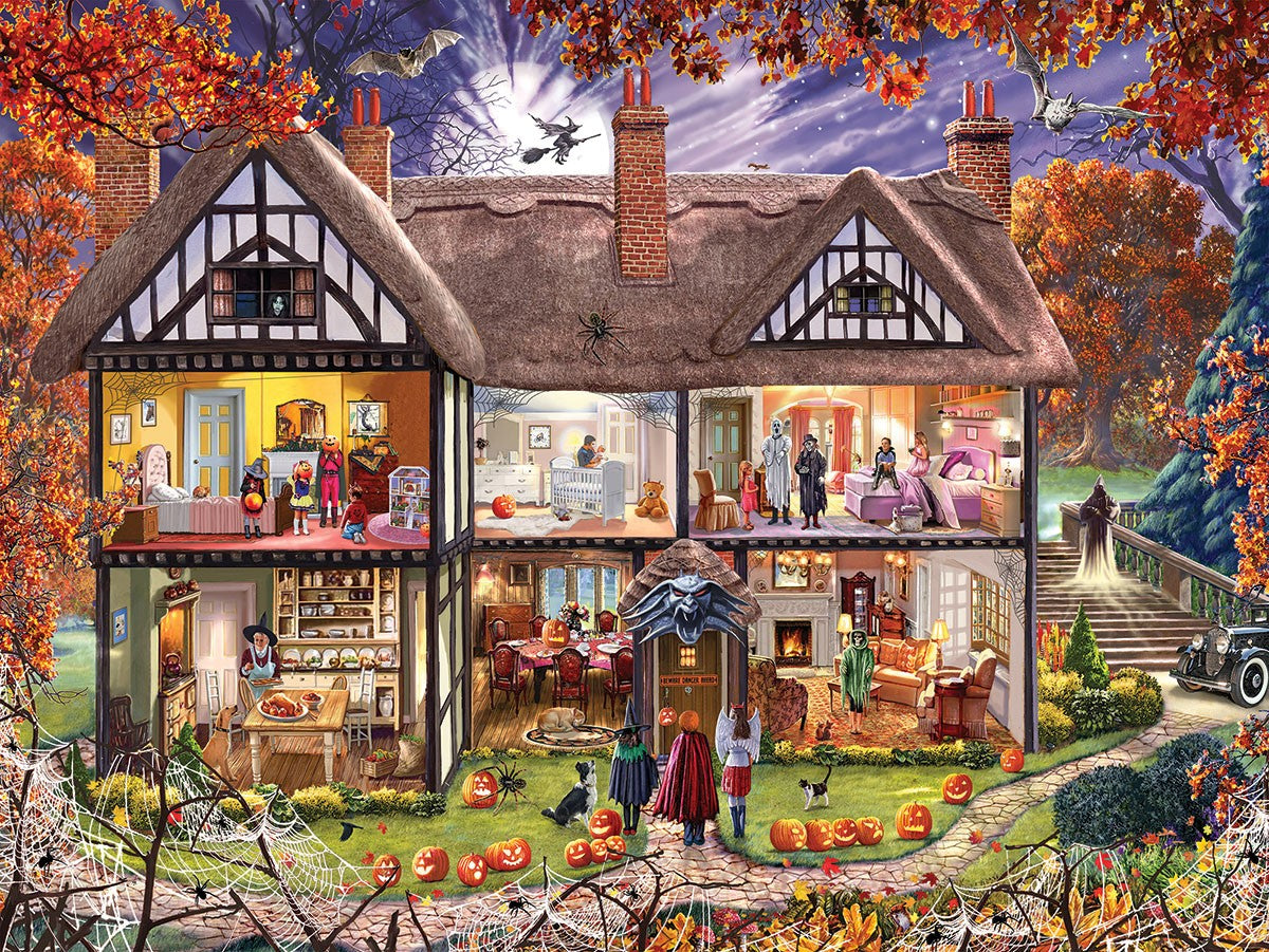 PFG Halloween House, Steve Crisp (Usage/Used - PUZZLES FOR GOOD)