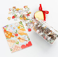 Jar PFG - Le bonheur est maison (utilisation / utilisée - puzzles pour de bon)