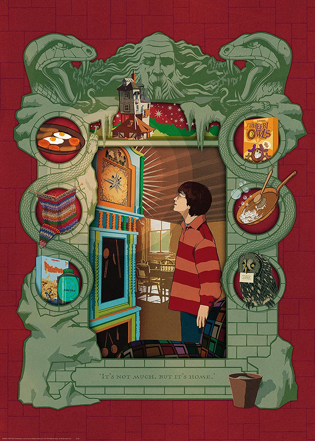 Ravensburger Harry Potter - At The Weasley's (1000pcs)
