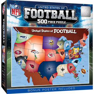 NFL - League Map (500pcs)