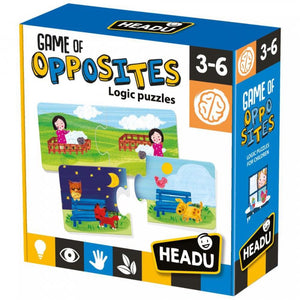 Jeu d'opposés (puzzle éducatif)