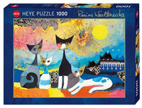 PFG Laces, Rosina Wachtmeister (w/ Gold Foil Stamping) (1000pcs) (Usage/Used - PUZZLES FOR GOOD)