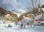 Hockey PFG sur le lac Frozen, Douglas Laird (utilisation / utilisée - puzzles pour de bon)